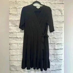 Wrap Dress casual black L